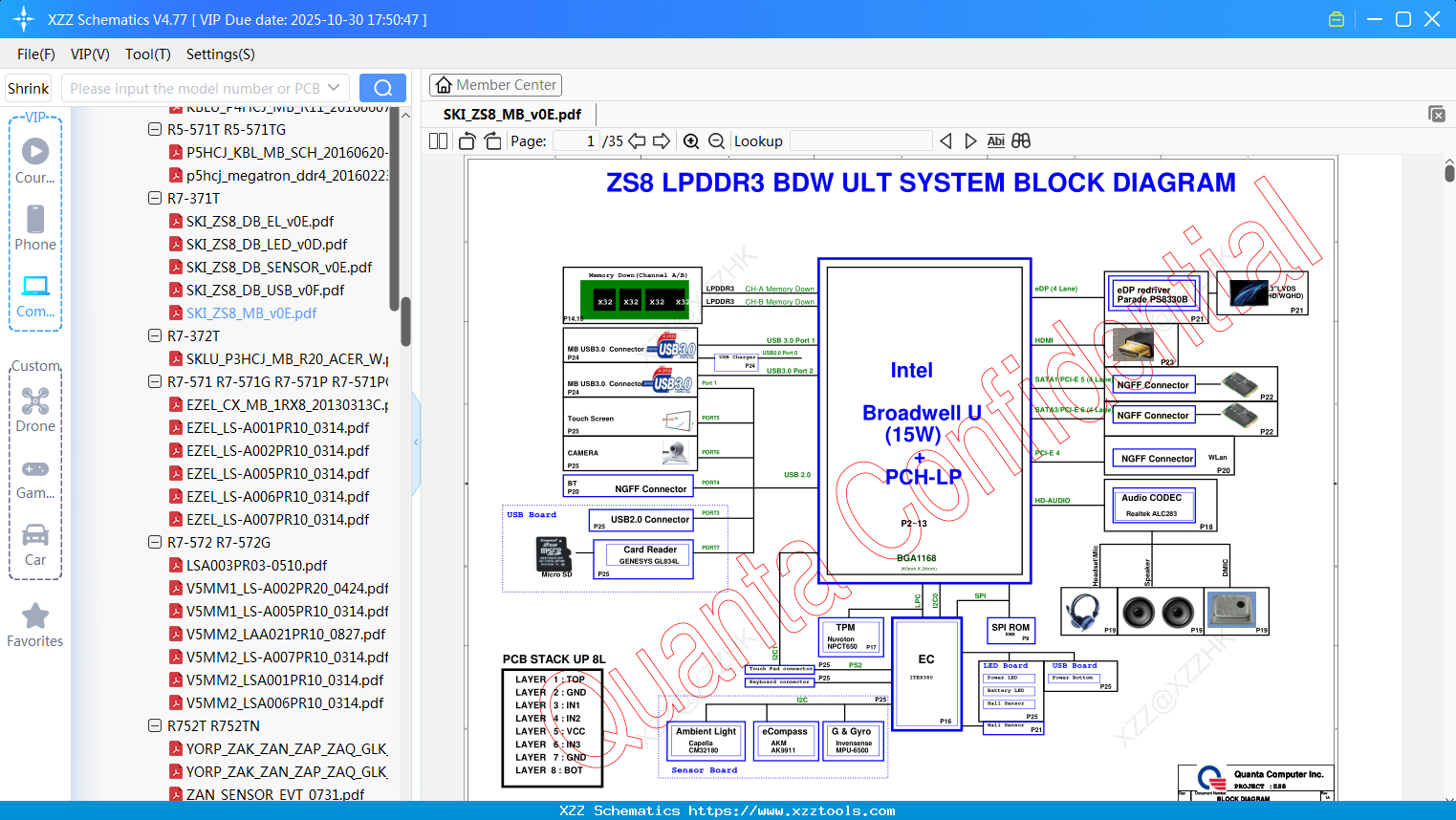 Laptop ACER SKI_ZS8_MB_v0E